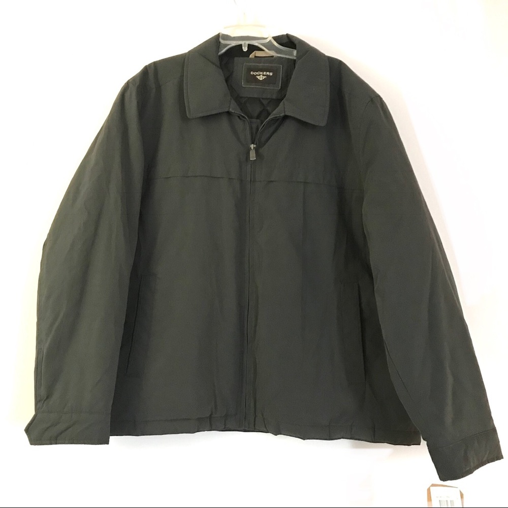 Dockers Men’s Micro Twill Zip-Front Jacket